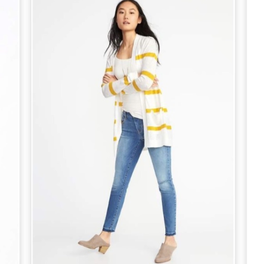 Old Navy | striped duster sweater